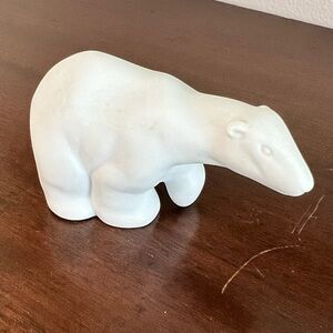 Polar Bear figurine vintage decor